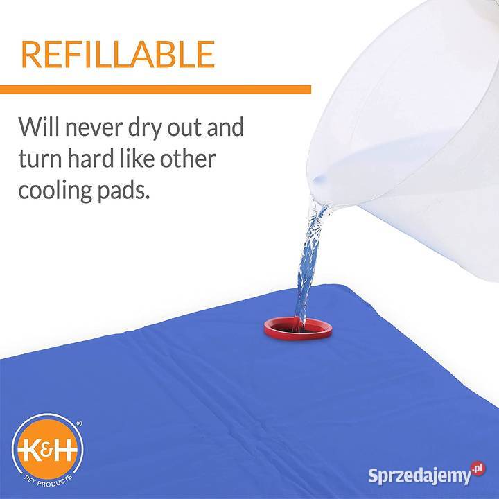 XL Chłodząca mata psa Coolin Pet Pad 96x68 Dla psów śląskie Gaszowice