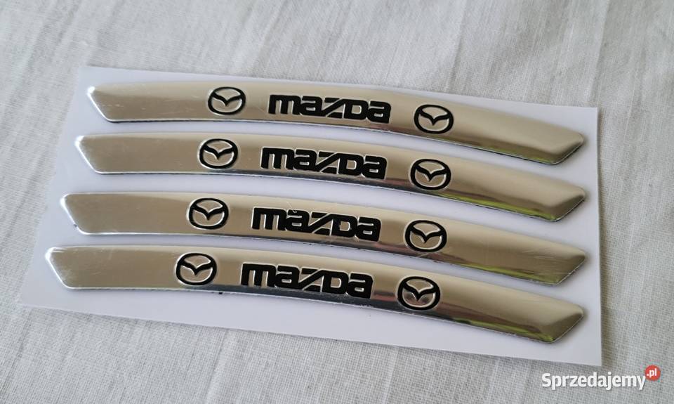 Naklejkiemblematy na felgi Mazda Chrom Emblematy