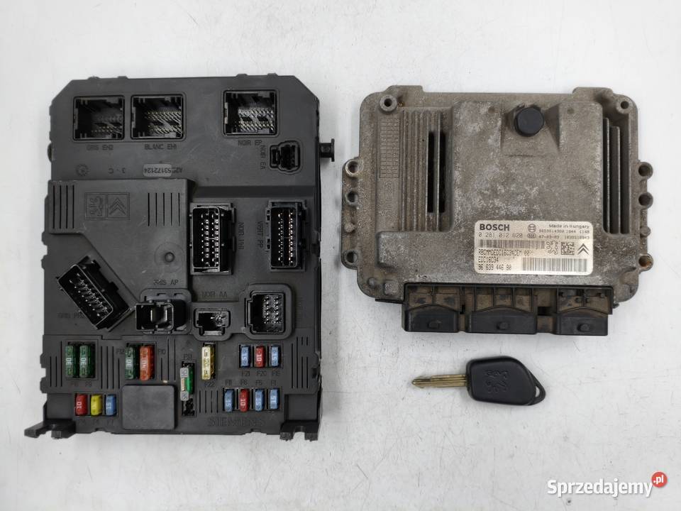 Sterownik Silnika Citroen Berlingo 16 HDI mazowieckie Wyszków