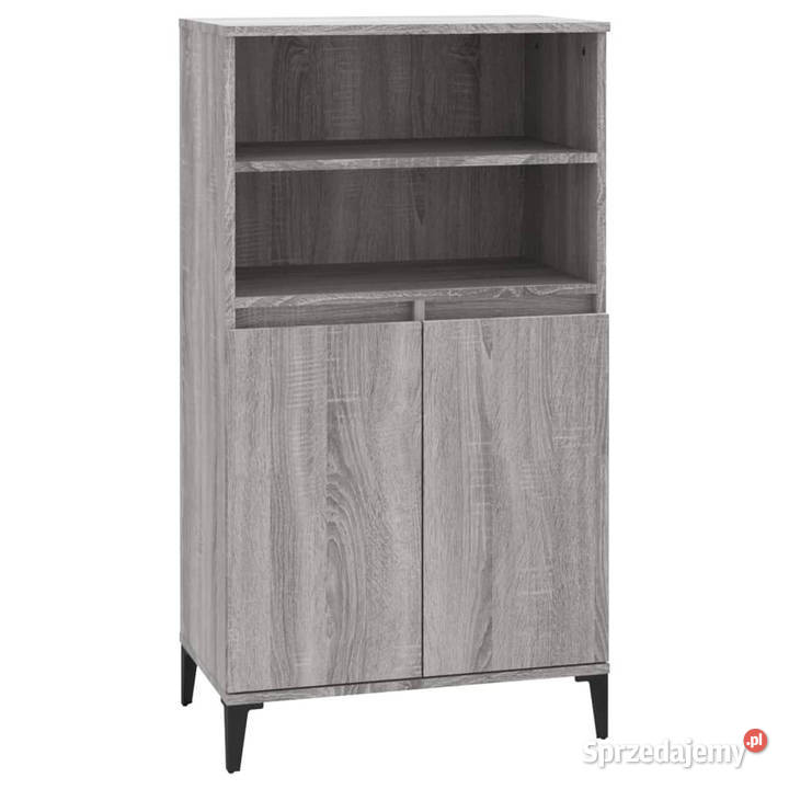 Wysoka szafka szary dąb sonoma 60x36x110 Meble Warszawa