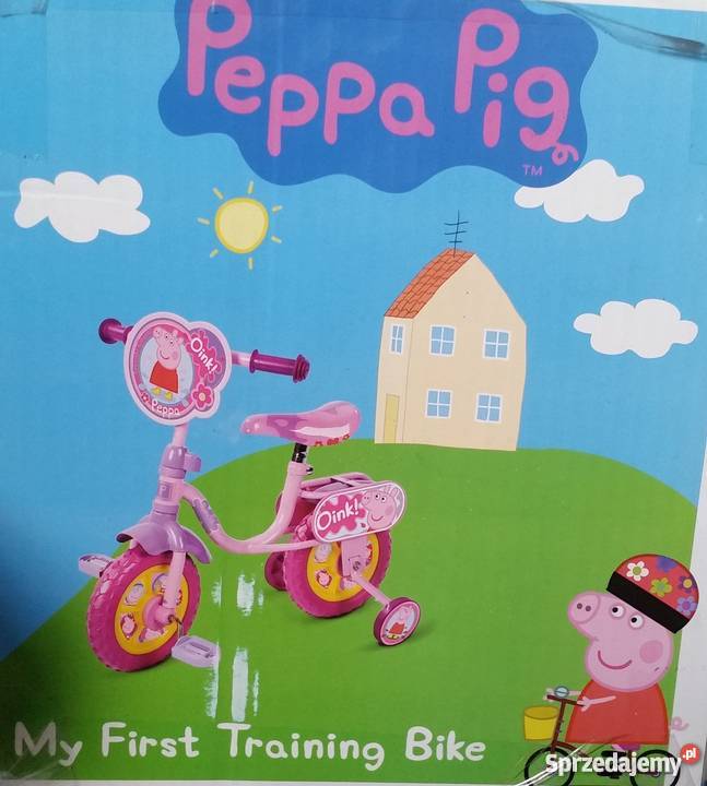 ROWEREK DZIEWCZYNKI ŚWINKA PEPPA 10 Rowerki Szczecin sprzedam