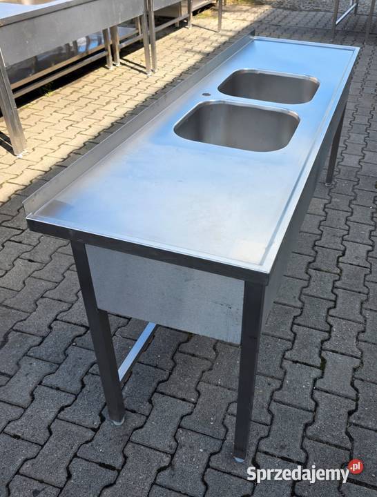 Zlew 2 Komorowy Z Blatem Roboczym 2006085 M1039 wielkopolskie Nowe Skalmierzyce sprzedam