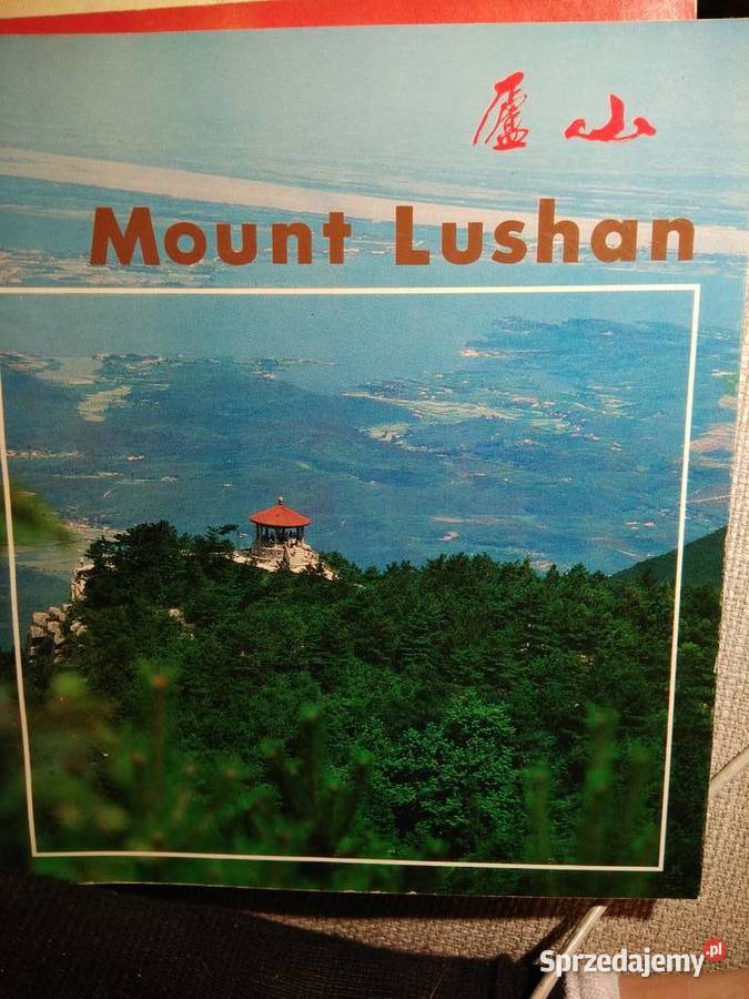 Mount Lushan Chiny travel album prezenty Warszawa sprzedam