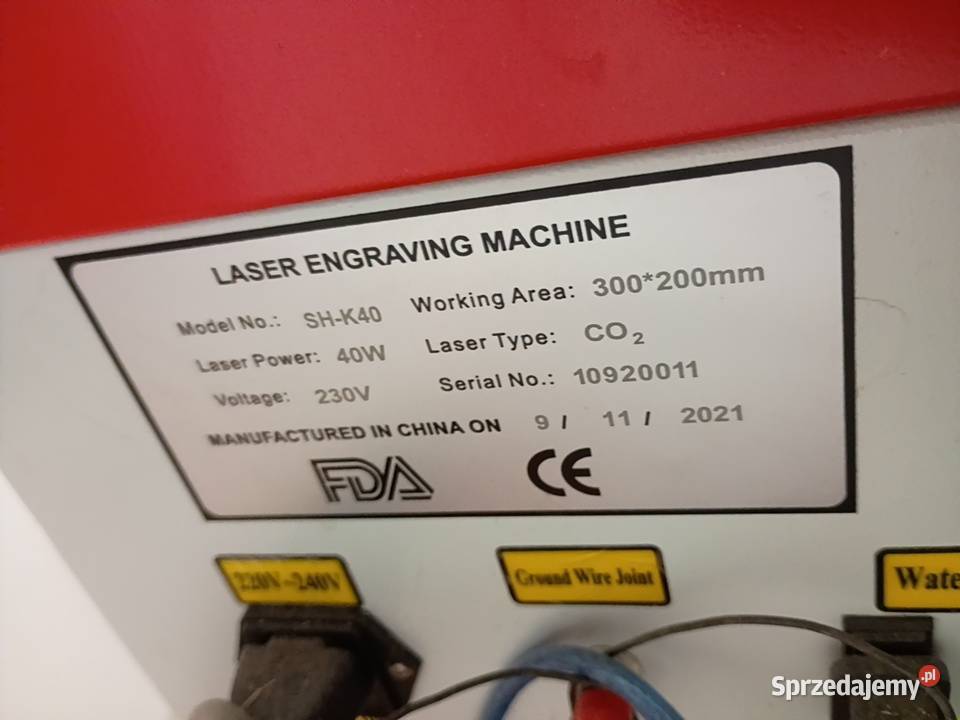 Laser ploter wypalarka K40 Tarnowskie Góry