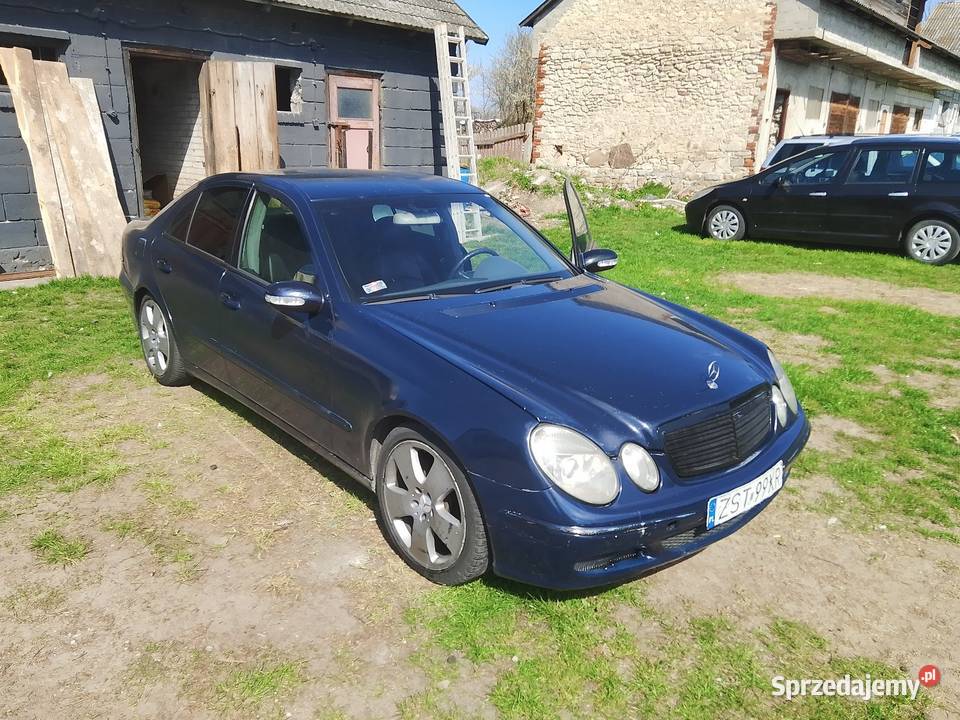 Mercedes w211 22 CDI manual 2004 r zamiana Łączany sprzedam