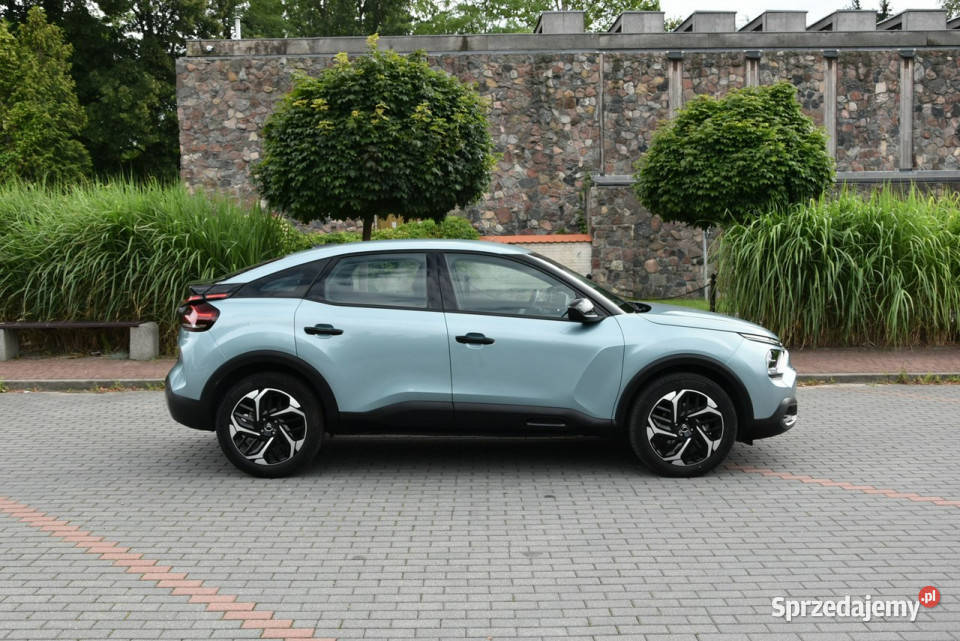 Citroen C4 12 PureTech 130 2022r Automat Navi światła przeciwmgielne Kampinos