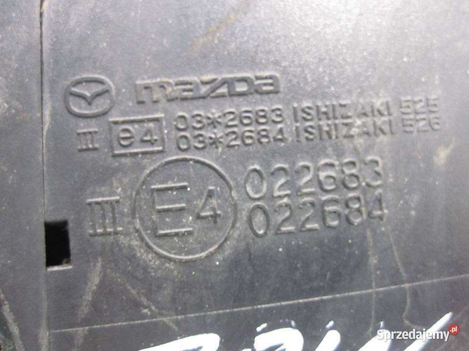 MAZDA 6 II GH 07r lusterko prawe 022683 7 PIN