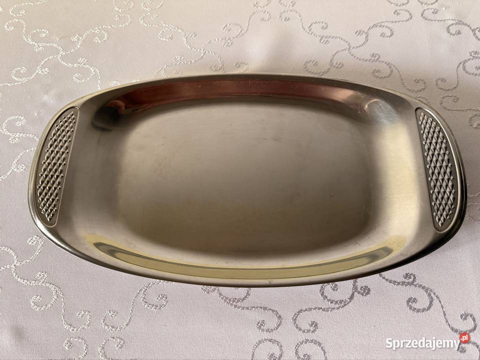 Taca do serwowania metalowa chromowana 37 Czerwionka-Leszczyny