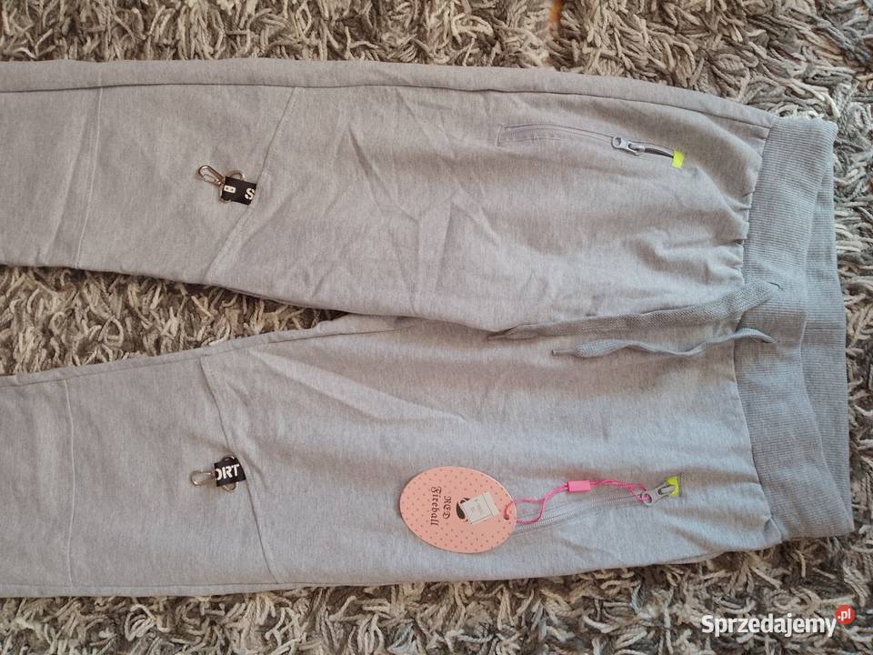 Spodnie dresowe szare damskie małopolskie Chrzanów