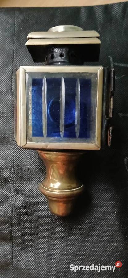 Stara lampa powozowa z lat 20 tych Kraków