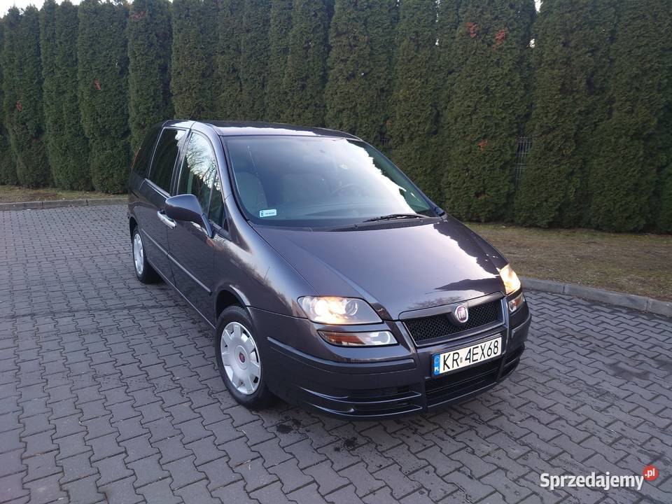 Fiat Ulysse 20 diesel 136 FAP 7 miejsc klima hak 2000cm3 Ulysse małopolskie Kraków