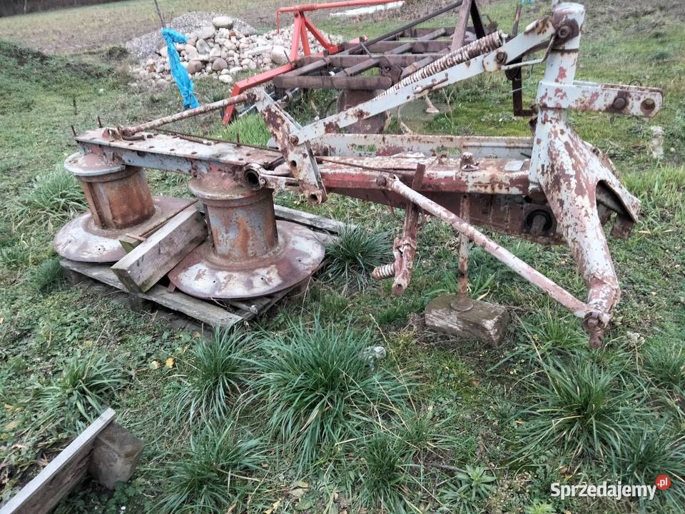 Kosiarka rotacyjna czeska ztr 165 w całości na