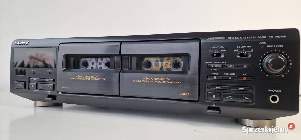 Magnetofon Sony TCWE405 TC WE 405 casette deck wielkopolskie