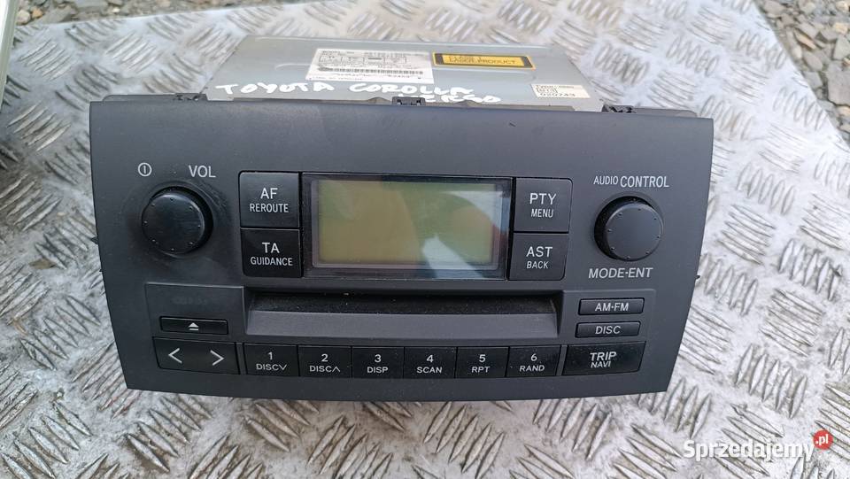 Radio Toyota Corolla Verso E12 Stacja Radłów