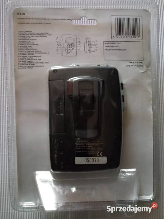 Łolkmen RADIOODTWARZACZ KASETOWTBUDZIK sprzedam