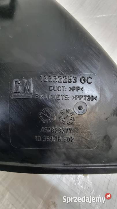 OPEL MERIVA B 14T ŁAPACZ POWIETRZA DOLOT Przewody powietrza