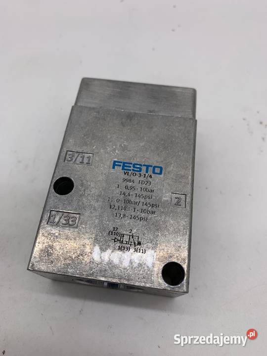 Festo VLO314 9984 Zawór pneumatyczny Elektryka Warszawa
