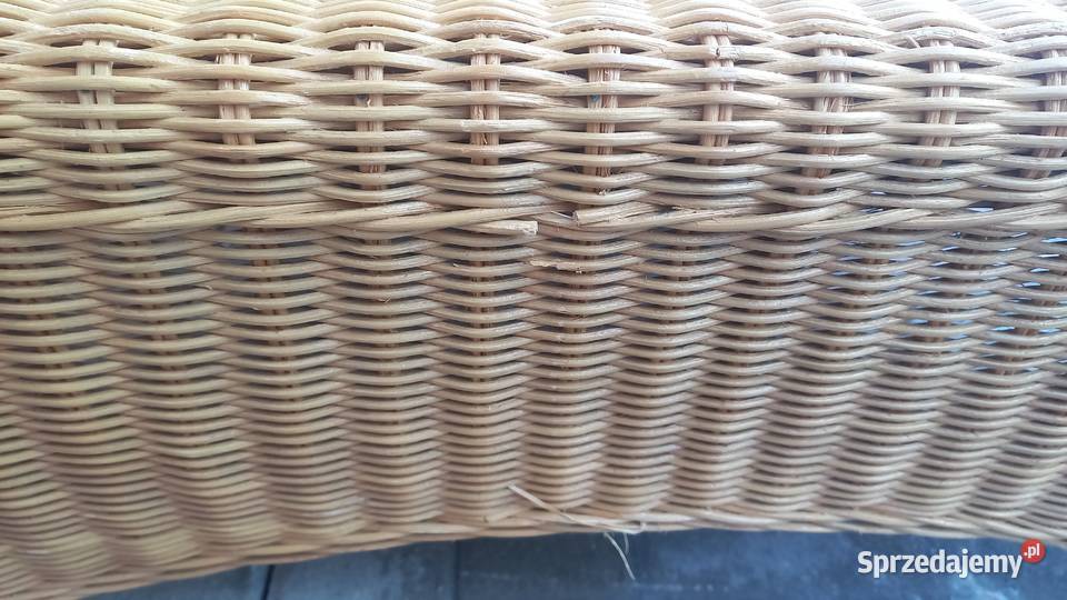 Leżanka wiklinowa rattanowa Szezlong Meble Gawroniec