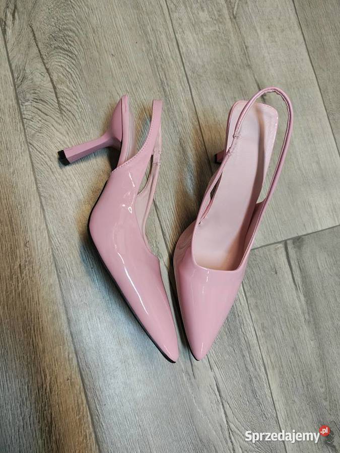 39 Różowe cukierkowe czółenka szpilki wieczorowe Moda i Styl małopolskie