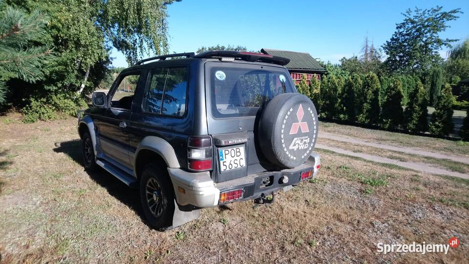 Mitsubishi Pajero II 25TD krótki 3d Super Select nieuszkodzony Oborniki
