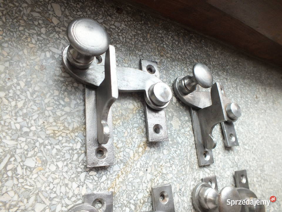 Stare klamki okienneokoło 1930 piękne Bielawa