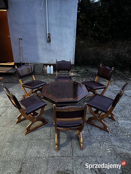 Stolik 6 krzeseł Turek