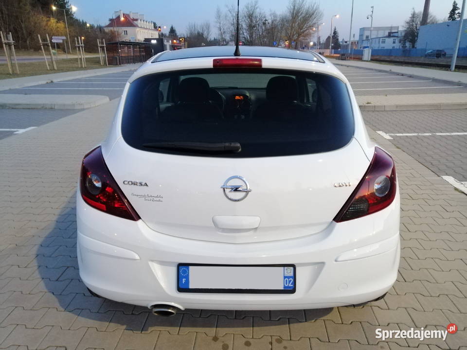 Opel Corsa D Lift BlackWhite 13 CDTI Alu Klima z klimatyzacja Koziegłowy