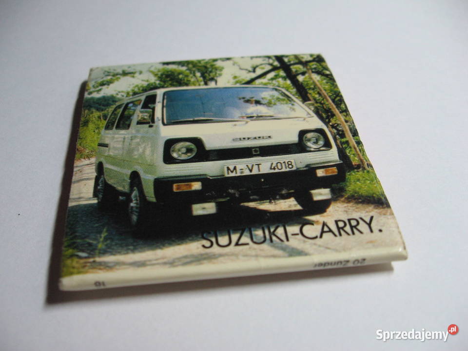 SUZUKI Carry Alto SJ 410 stare zapałki zestaw Przemyśl
