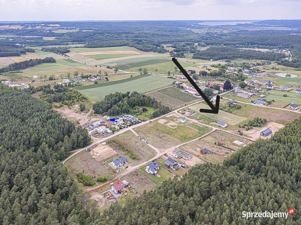 Działka z WZ w Warszkowie k Wejherowa 1083m2 Warszkowo