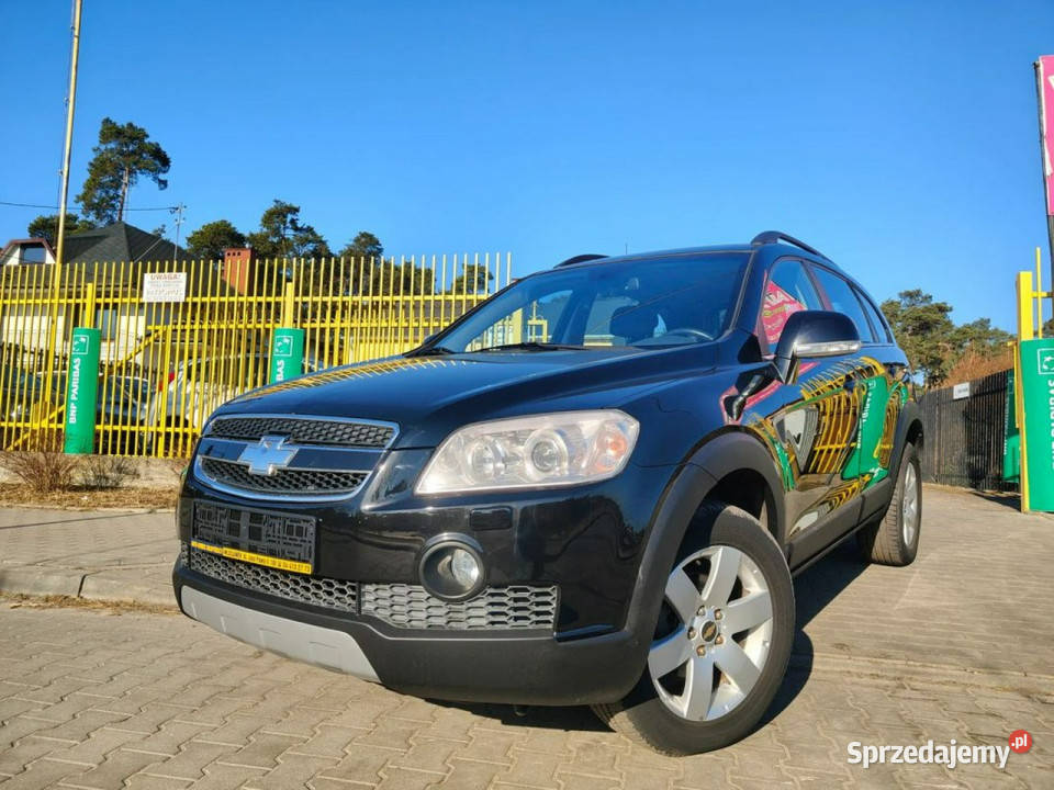 Chevrolet Captiva czarny Włocławek
