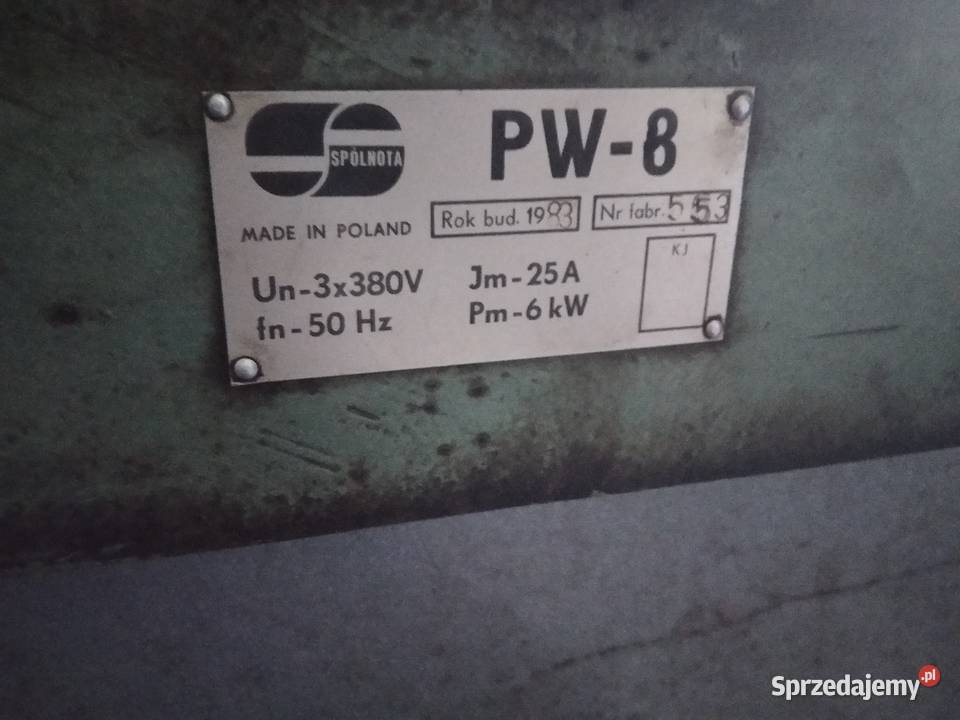 Stol probierczy PW8 do ustawiania pomp Lublin sprzedam