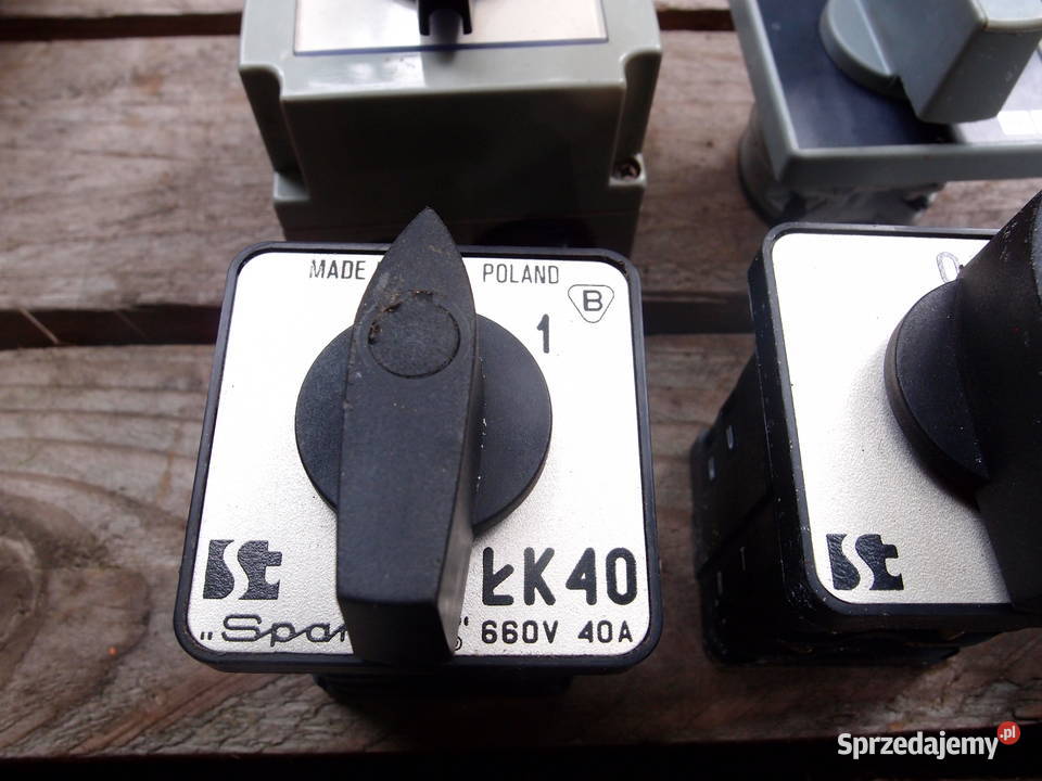 przełączniki krzywkowe 2pozycyjne Różne TYPY Łódź