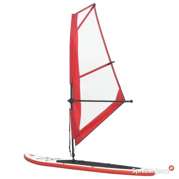 vidaXL Nadmuchiwana deska SUP z żaglem i Warszawa