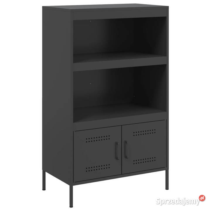 Szafka czarna 68x39x113 stal WM842970 mazowieckie