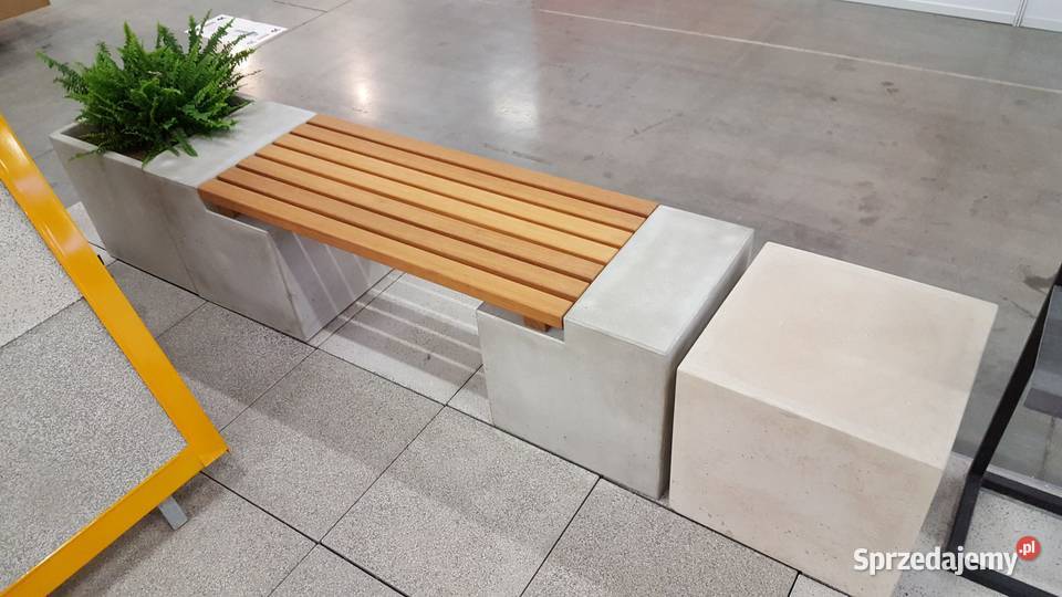 Siedzisko betonowe Cubico