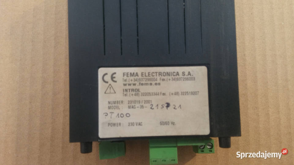 Wskaźnik kontroli temperatury Fema Electronica Elbląg