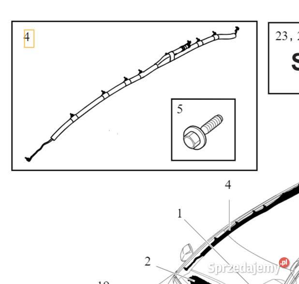 VOLVO XC40 poduszka AIRBAG kurtyna powietrzna Bielany Wrocławskie