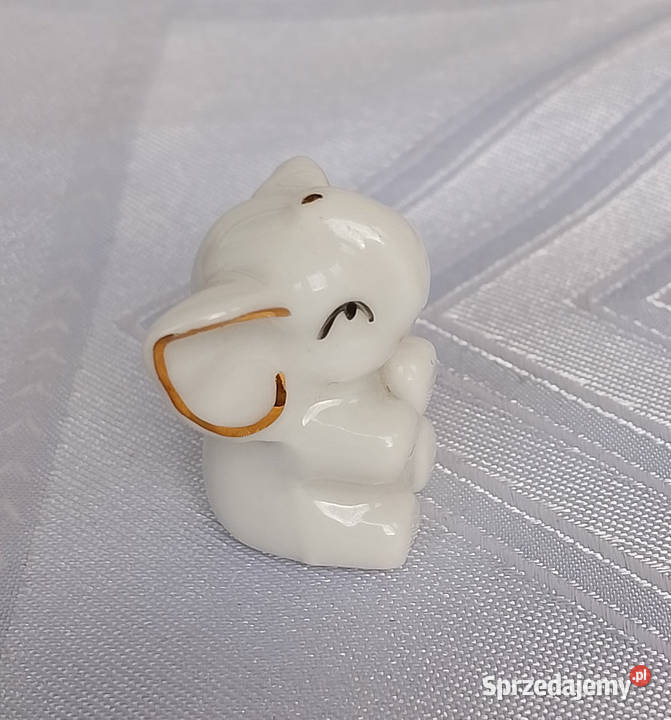 figurka porcelanowa słoń miniaturka Suwałki