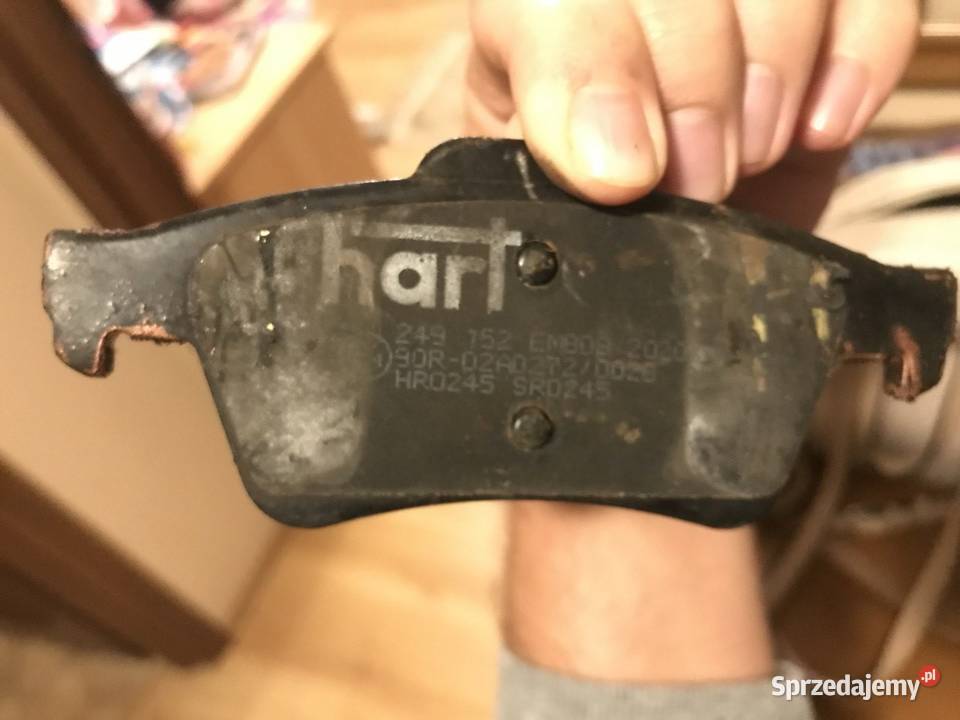 Klocki hamulcowe UŻYWANE HR0245 HART Motoryzacja Warszawa