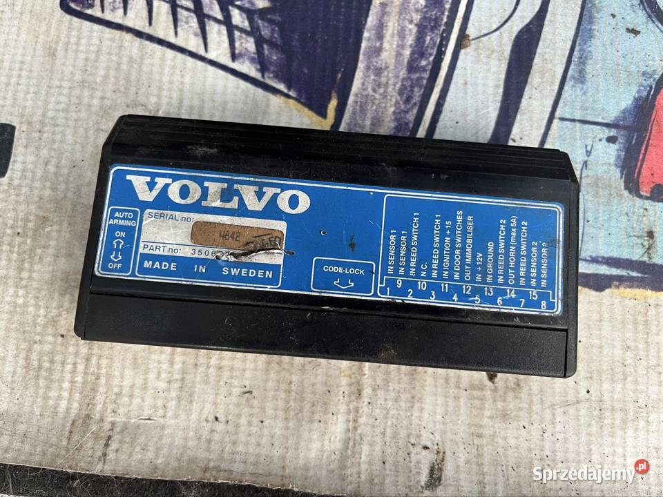 Centralka alarmu Volvo 740760940 śląskie Ruda Śląska