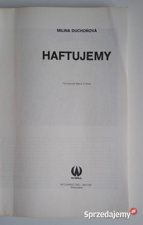 Haftujemy Milina Duchoov pomorskie