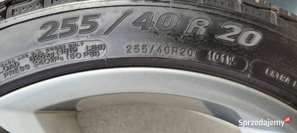 Komlet oryginalnych kól Audi R 20 Warszawa