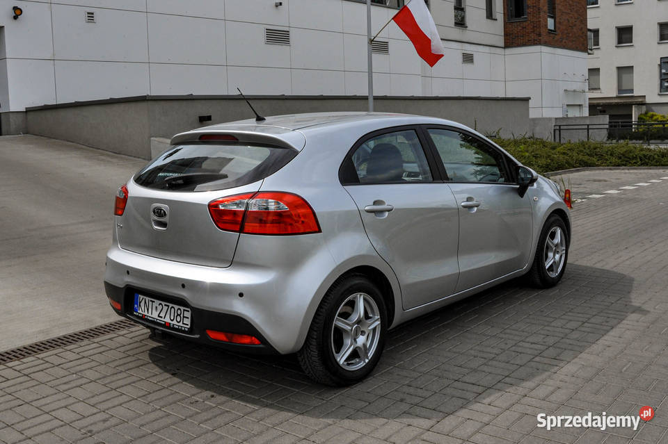 Kia Rio 12 2012 r Bezwypadkowy Kia Wrocław