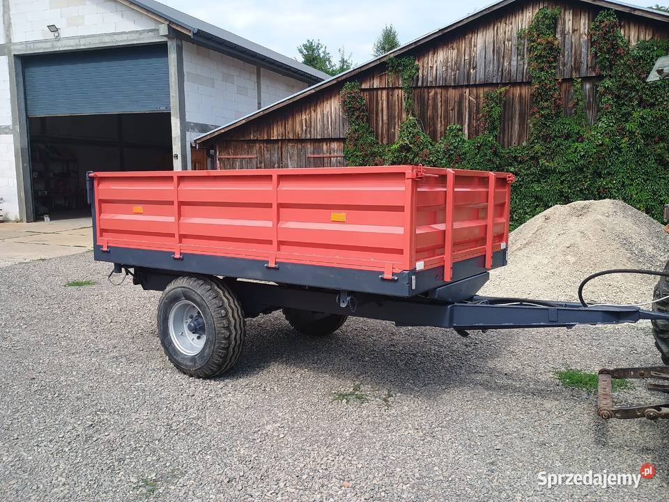Przyczepa wywrotka jednoosiowa
