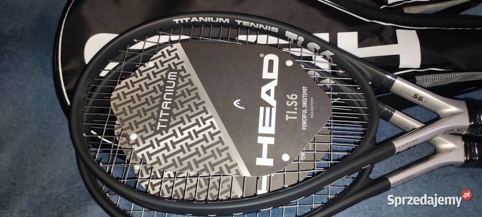 Rakiety tenisowe Head Ti S6 nowe naciąg folia Tenis ziemny Wrocław