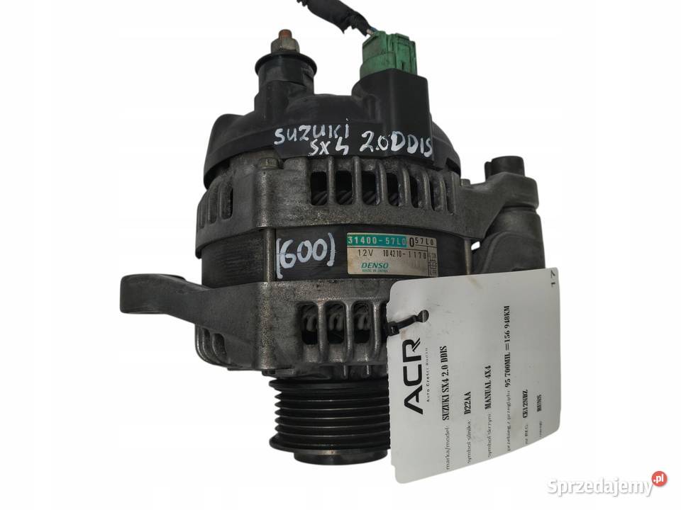 ALTERNATOR Suzuki SX4 20 DDiS denso 3140057L0 Chełm