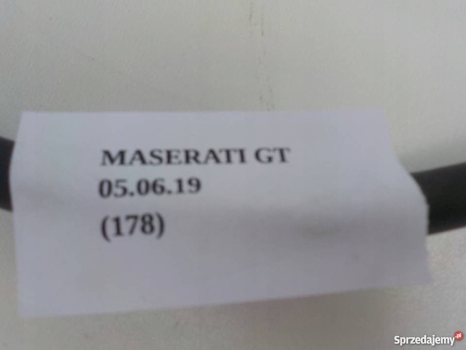 PRZEWÓD MASOWY KLEMA MINUS MASERATI GRANTURISMO Nowy Tomyśl