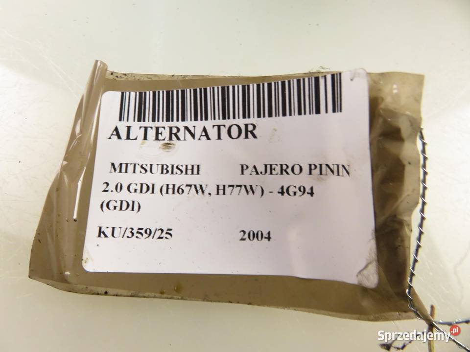 ALTERNATOR MITSUBISHI PAJERO PININ 20 GDI