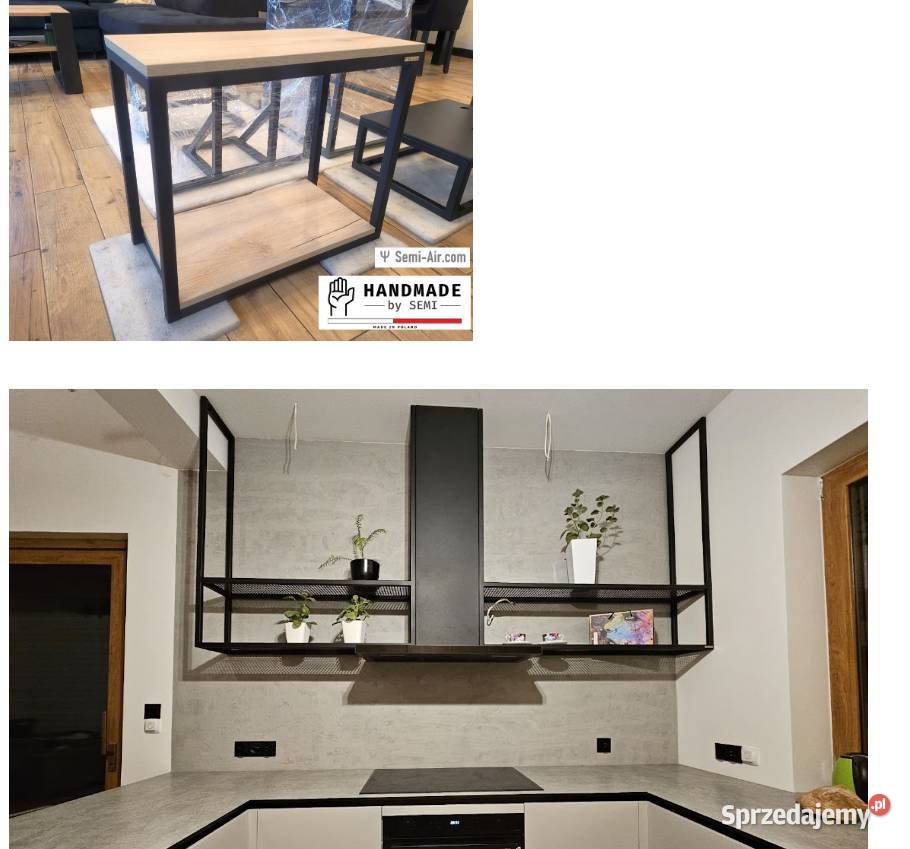 Meble z metalu na wymiar metal loft industrial sprzedam