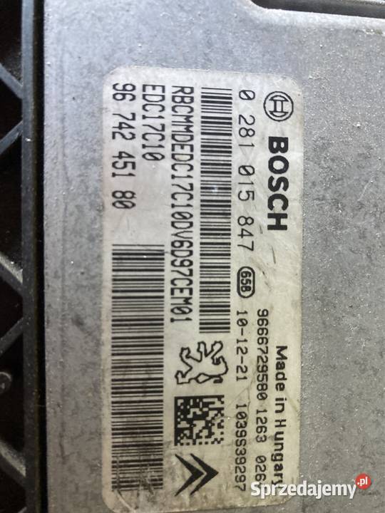 Zestaw startowy BSI Peugeot 16 HDI małopolskie Winiary